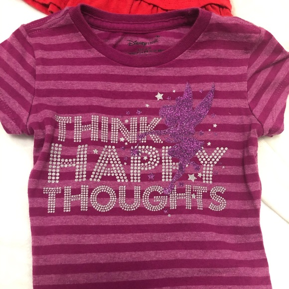 Disney Minnie Tinkerbell size 3T tops - Picture 2 of 3